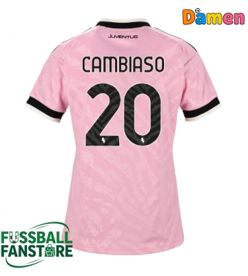 Juventus Andrea Cambiaso #20 Replik Auswärtstrikot Damen 2026-27 Kurzarm